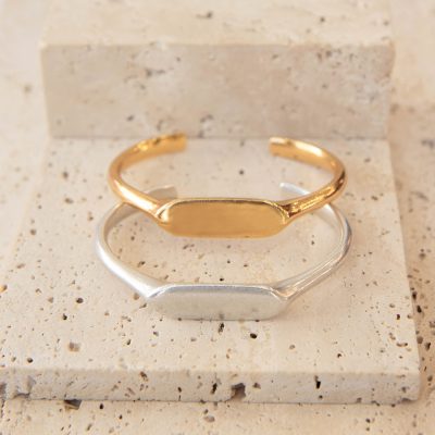 Signet Cuff Bracelet