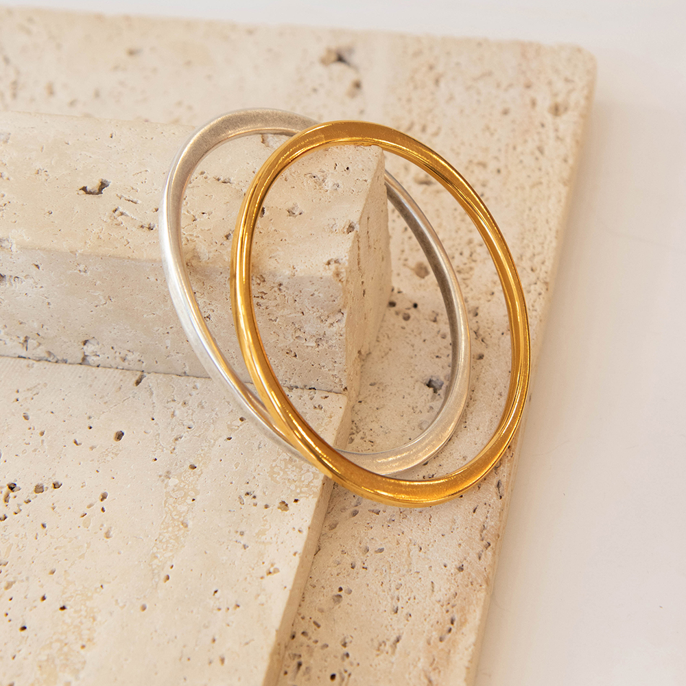 Flat Bangle Bracelet - Image 2