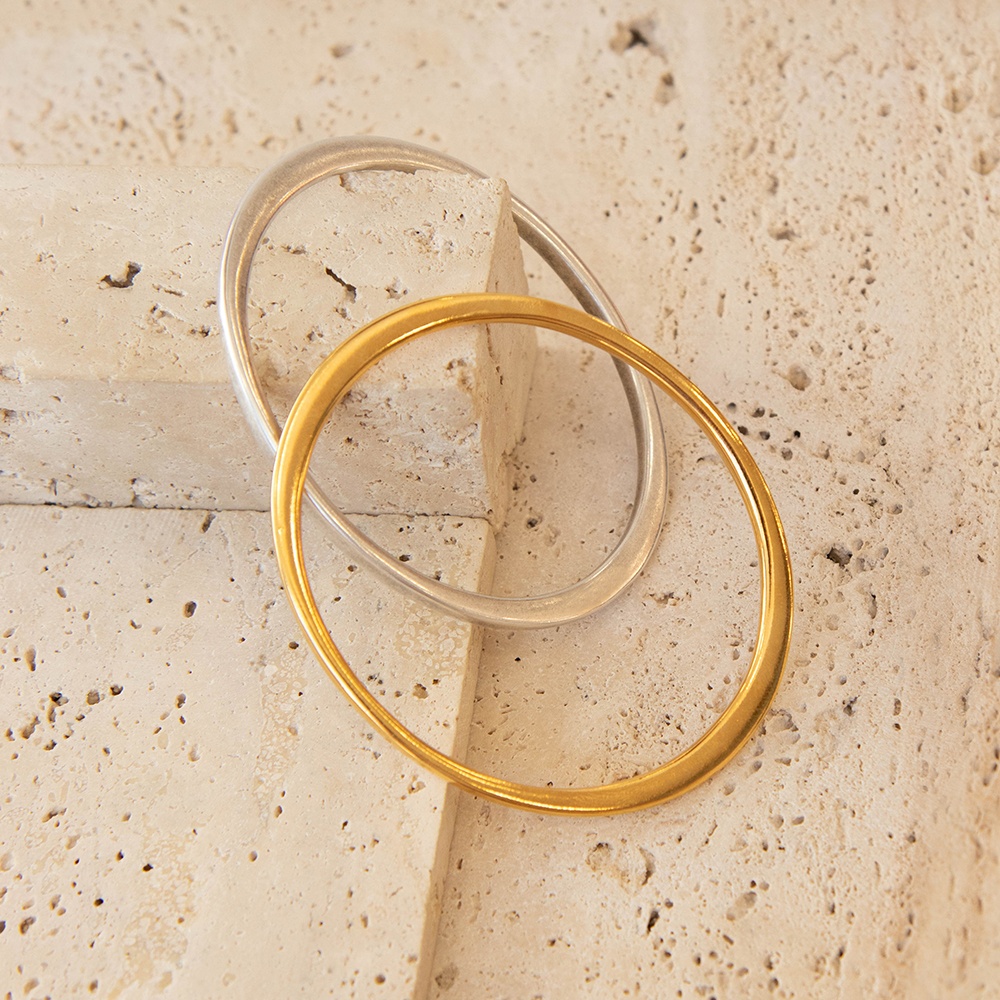 Flat Bangle Bracelet - Image 3