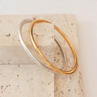 Flat Bangle Bracelet