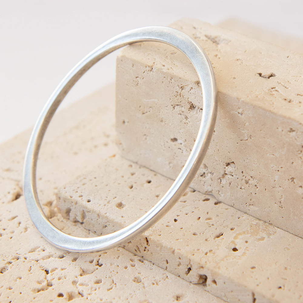 Flat Bangle Bracelet - Image 5