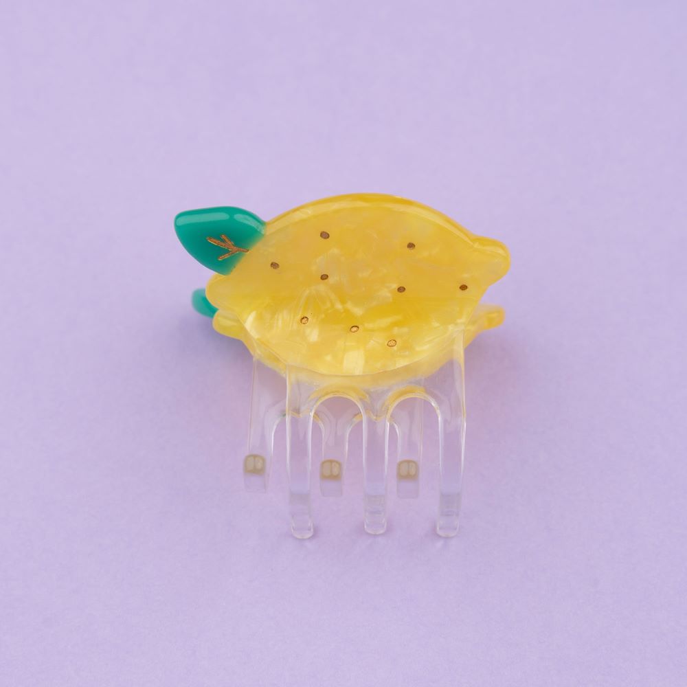 Lemon Mini Hair Claw - Image 2