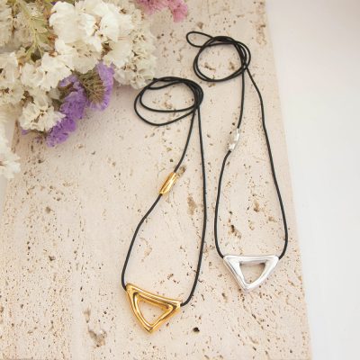 Triangle Rope Necklace