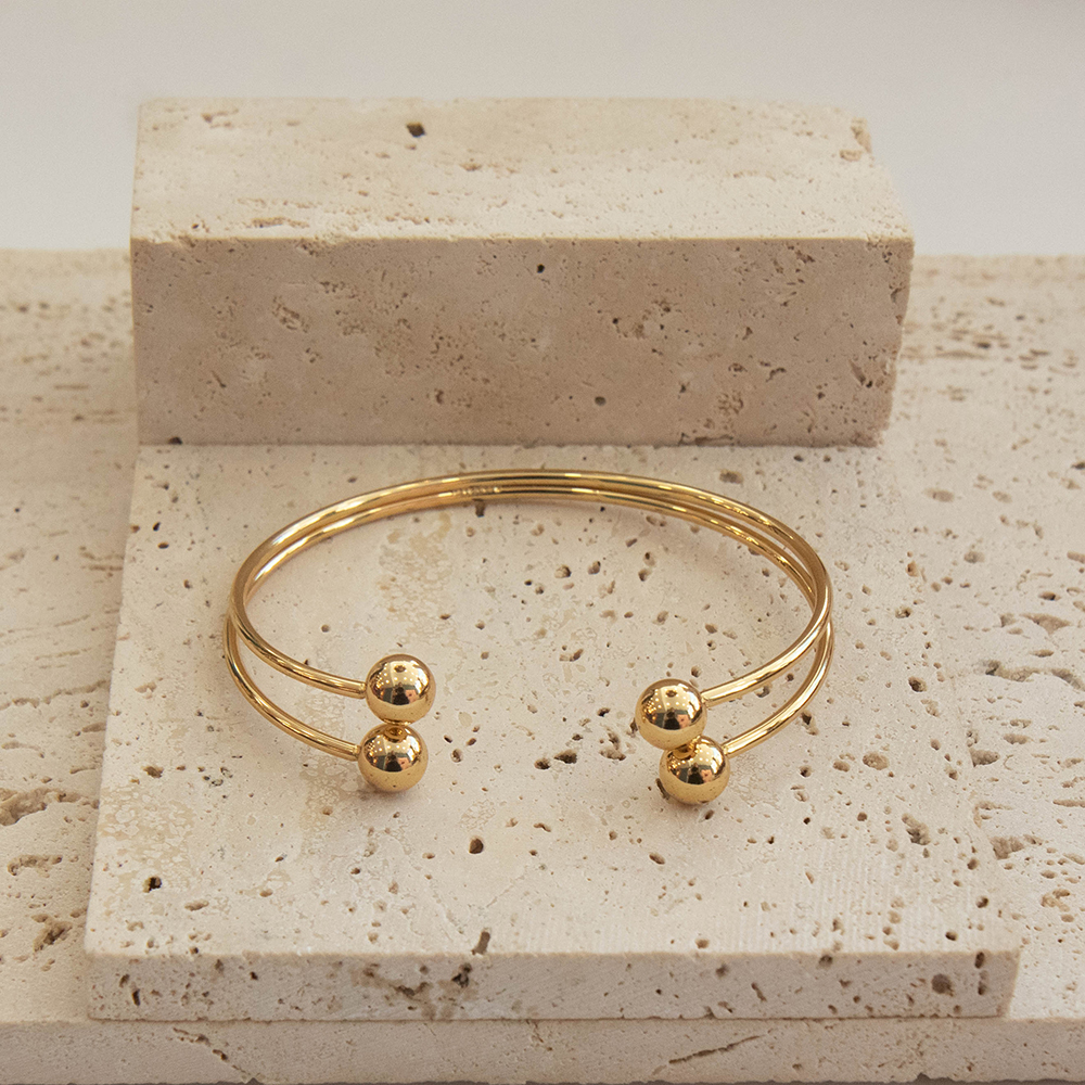 Wrap Billes Cuff Bracelet - Image 6