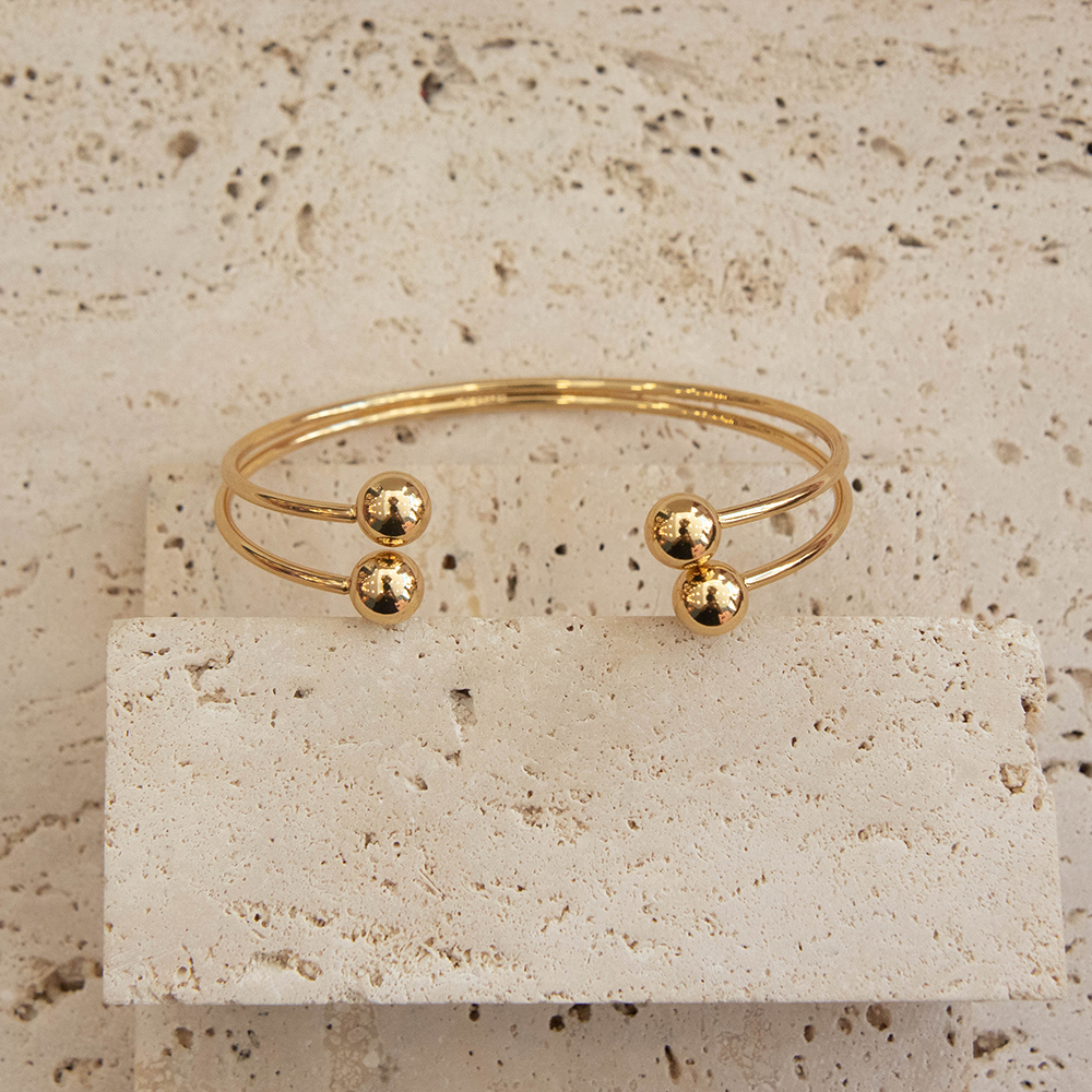 Wrap Billes Cuff Bracelet - Image 8