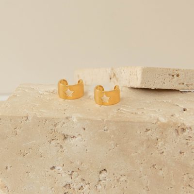 Bold Star Ear Cuff