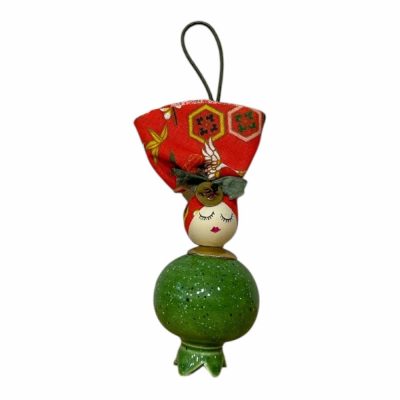 Green Turban Pomegranate Lucky ’26 Charm