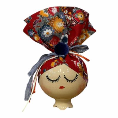 Madame Anne Marie Turban Ceramic Pomegranate