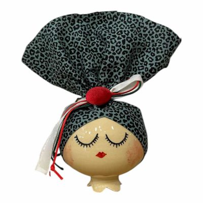 Madame Ellie Turban Ceramic Pomegranate