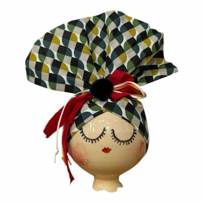 Madame Marie Turban Ceramic Pomegranate