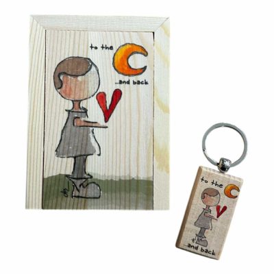 Moon Boy Key Chain Box Lucky ’26 Charm